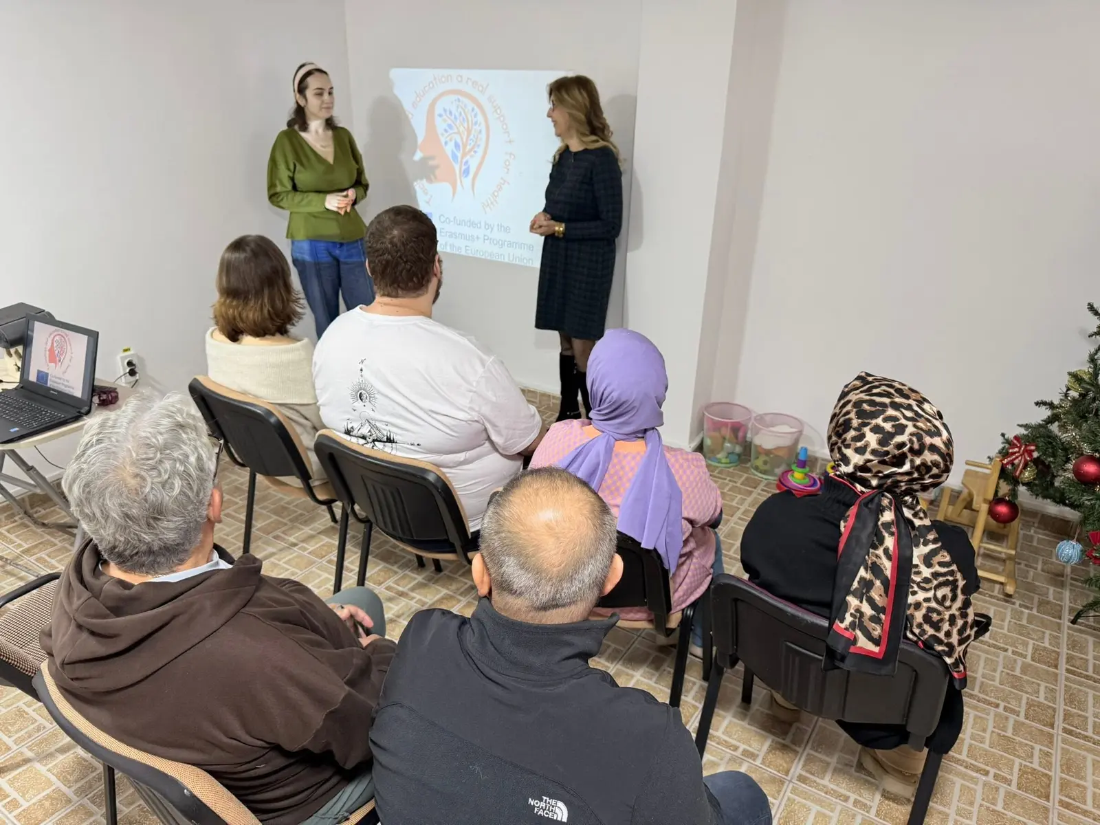 Project partners taking part in a working session in Brăila