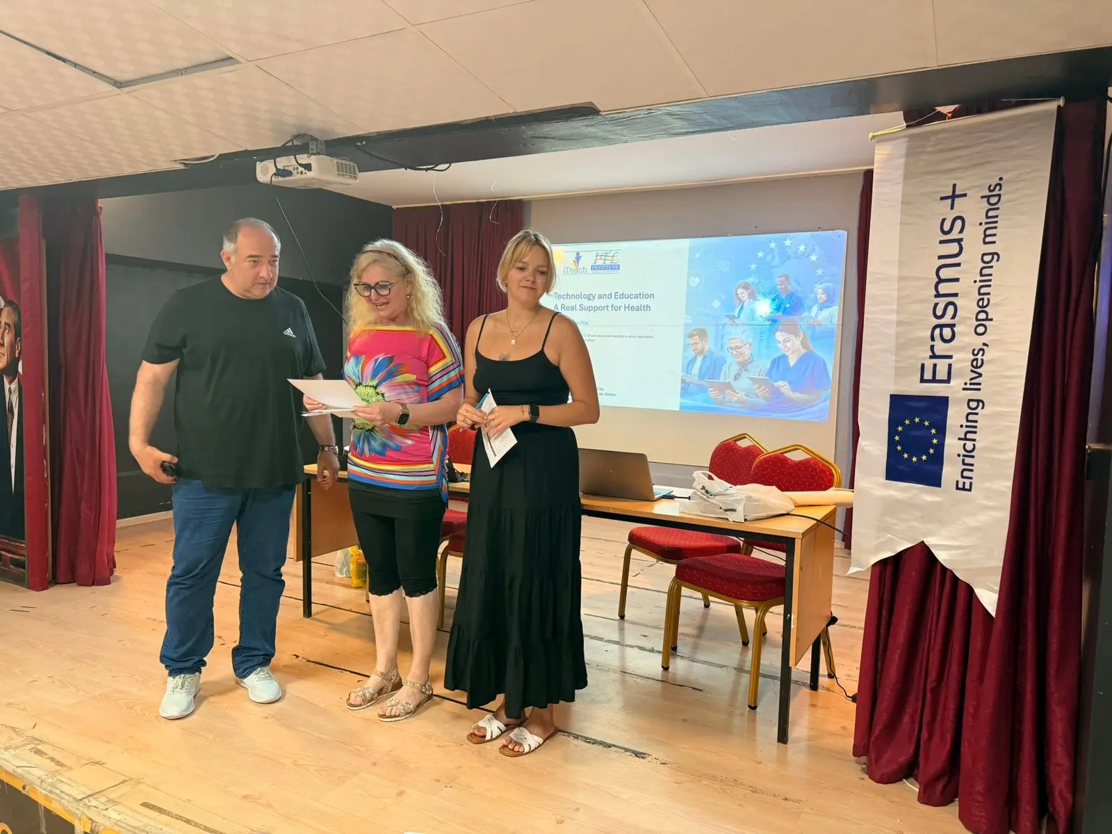Workshop session during the Istanbul programme