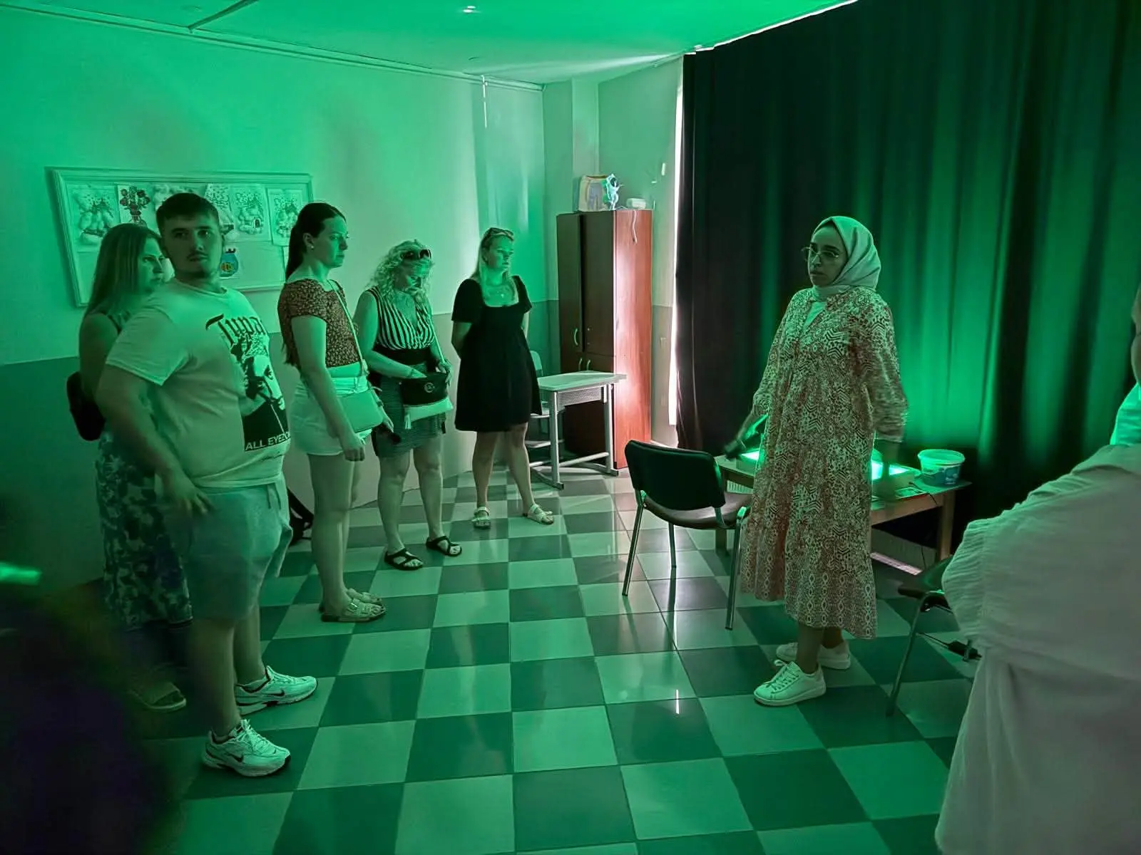 Interactive group activity during the Istanbul programme
