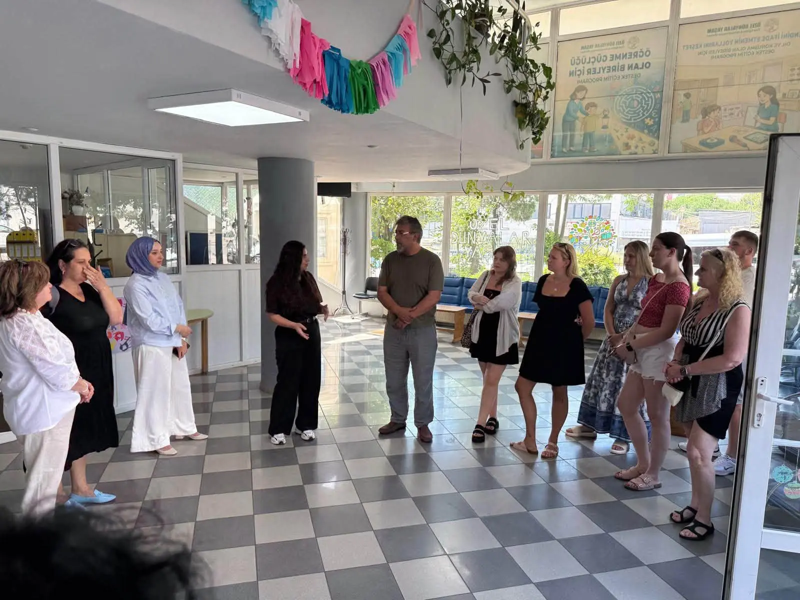 Institutional visit during the Istanbul learning activity
