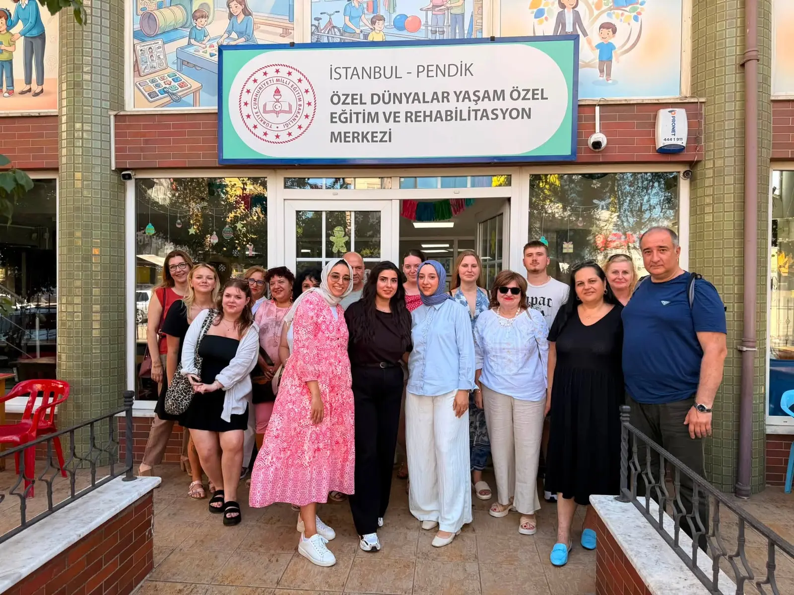 Group photo from the Istanbul learning activity